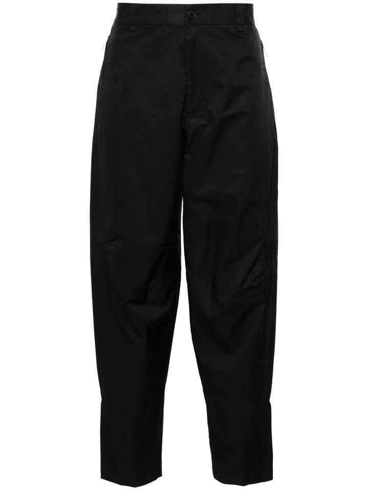 Tapered biker trousers