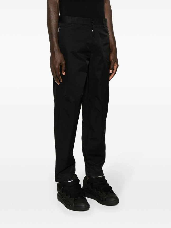 Tapered biker trousers