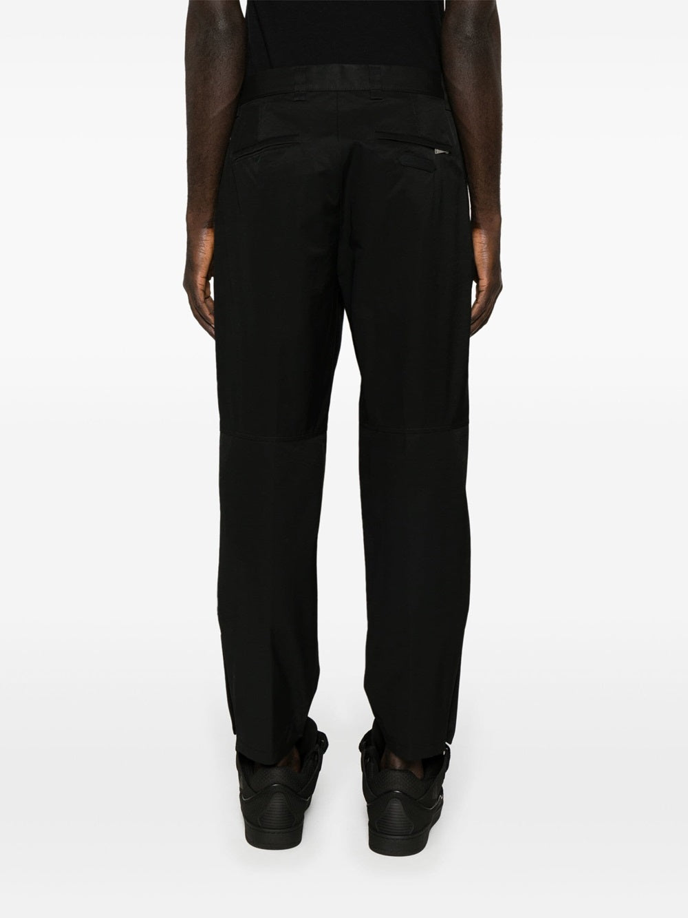 Tapered biker trousers