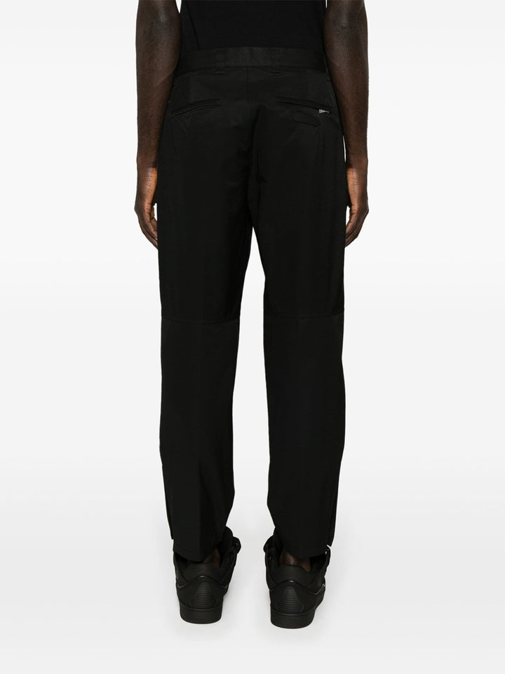 Tapered biker trousers