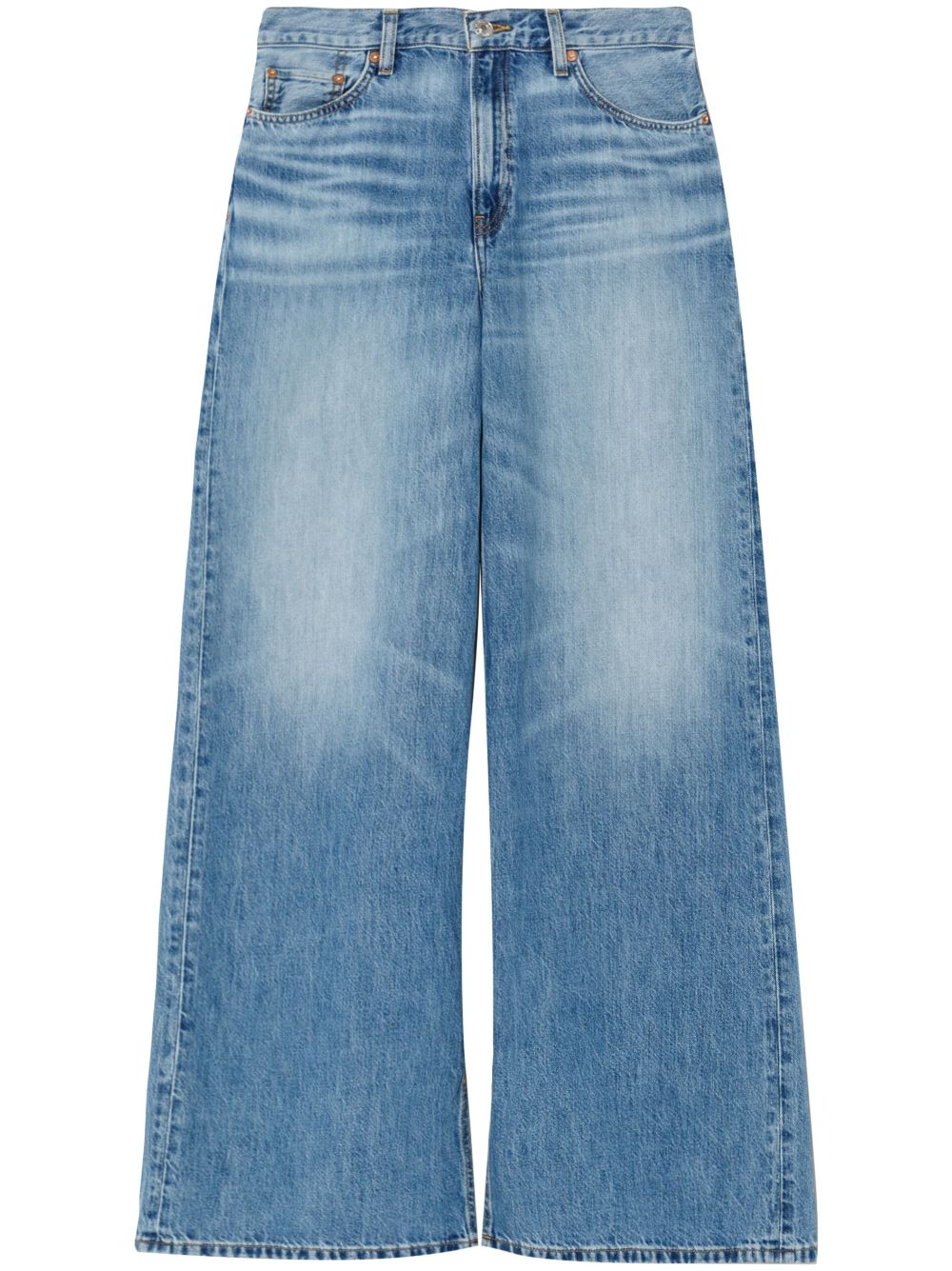 Wide leg jeans