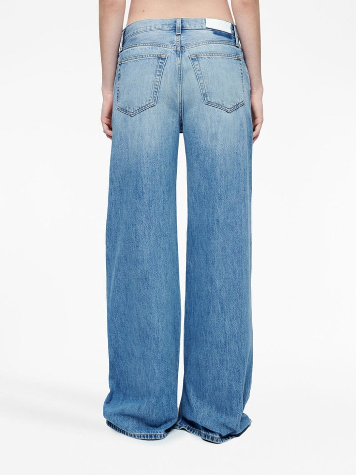 Wide leg jeans