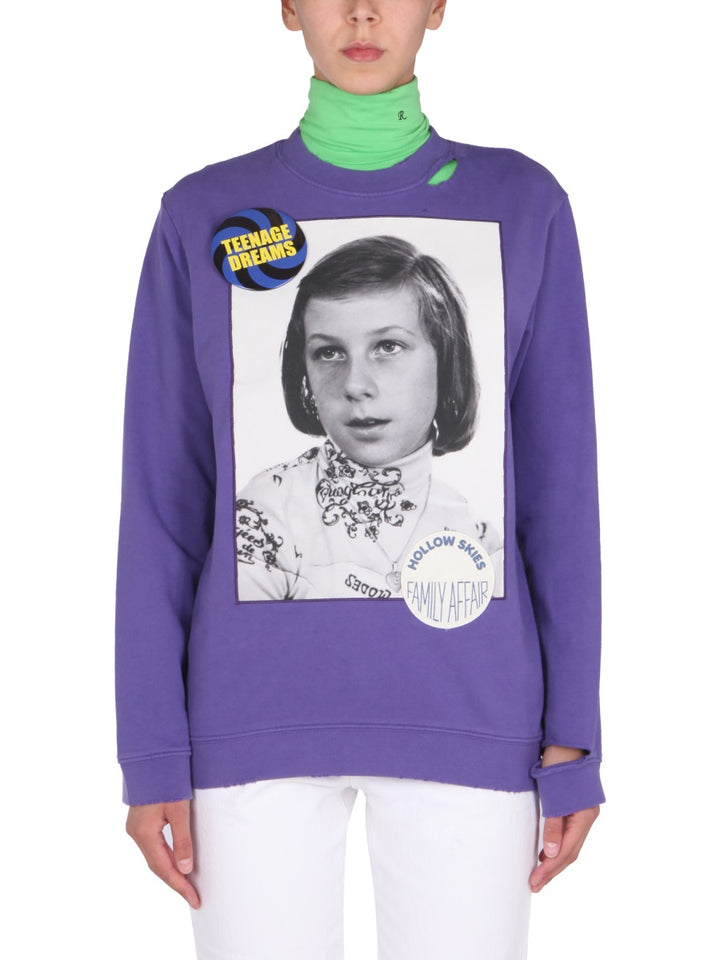 Raf Simons Sweatshirts - Purple | Wanan Luxury