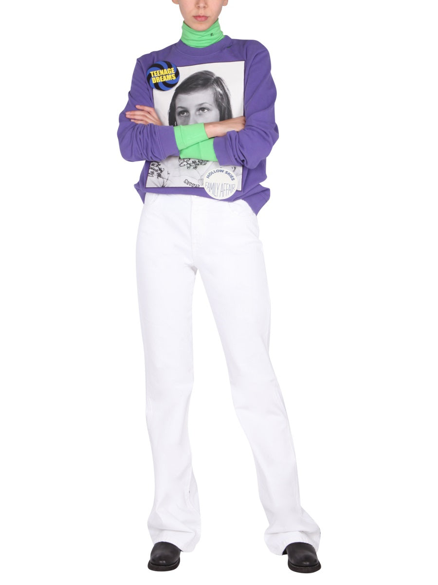 Raf Simons Sweatshirts - Purple | Wanan Luxury