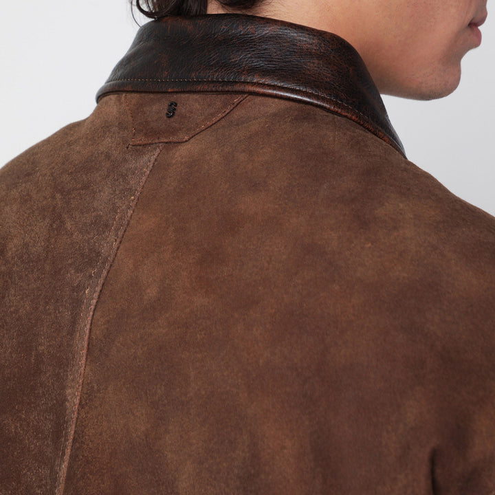 Salvatore Santoro Coats & Jackets - Brown | 3b057d1af9f88085cd3fa1ecbb03d8f0d357d025
