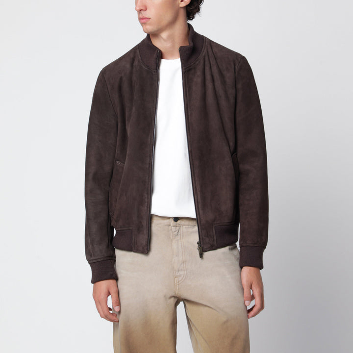 Salvatore Santoro Coats & Jackets - Brown | b1b510f6a3ba7dfa575e6df36a78914545a02af2
