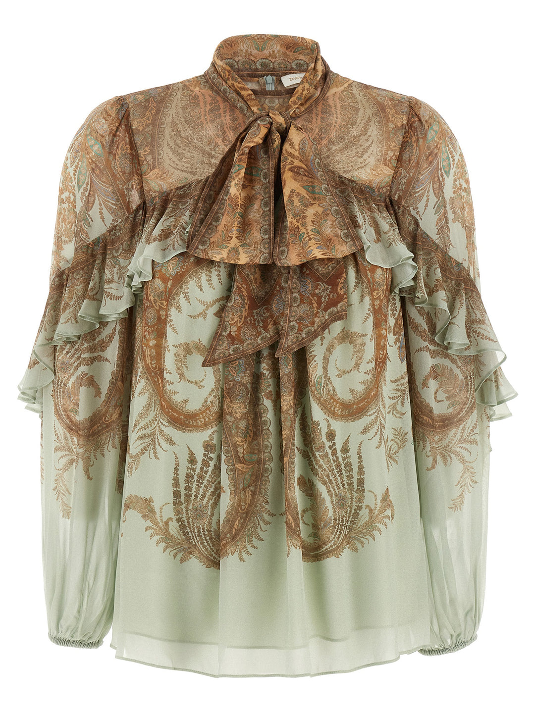 Zimmermann Memento Flutter Shirt and Blouse - Multicolor | e927f0430c7ab69898bad21c307f410c310464f1