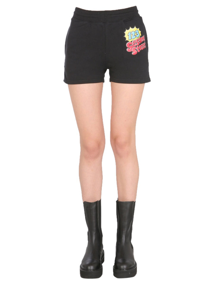 Moschino Shorts - Black | Wanan Luxury