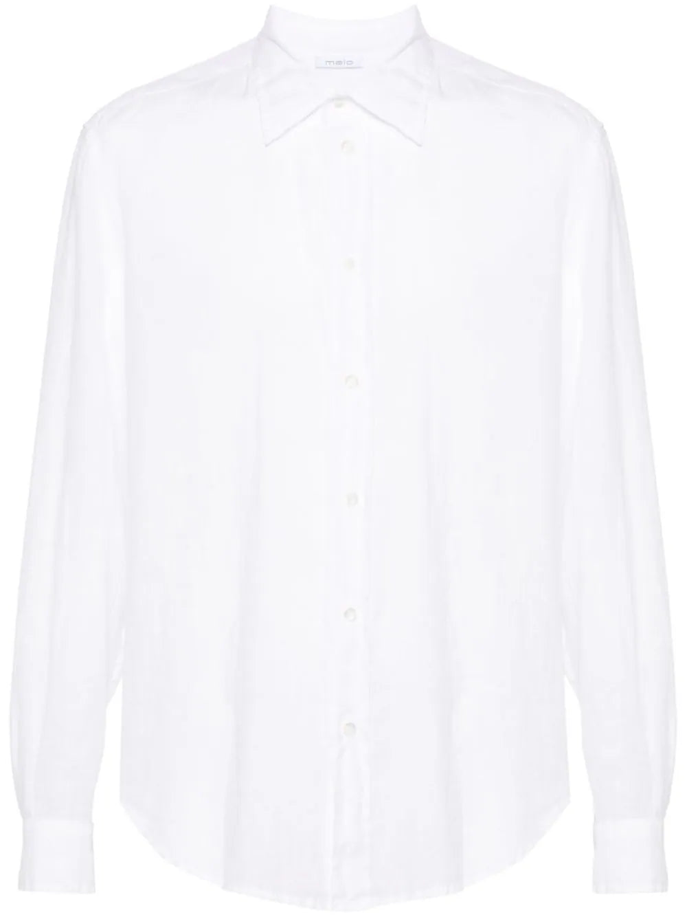 buttoned linen shirt