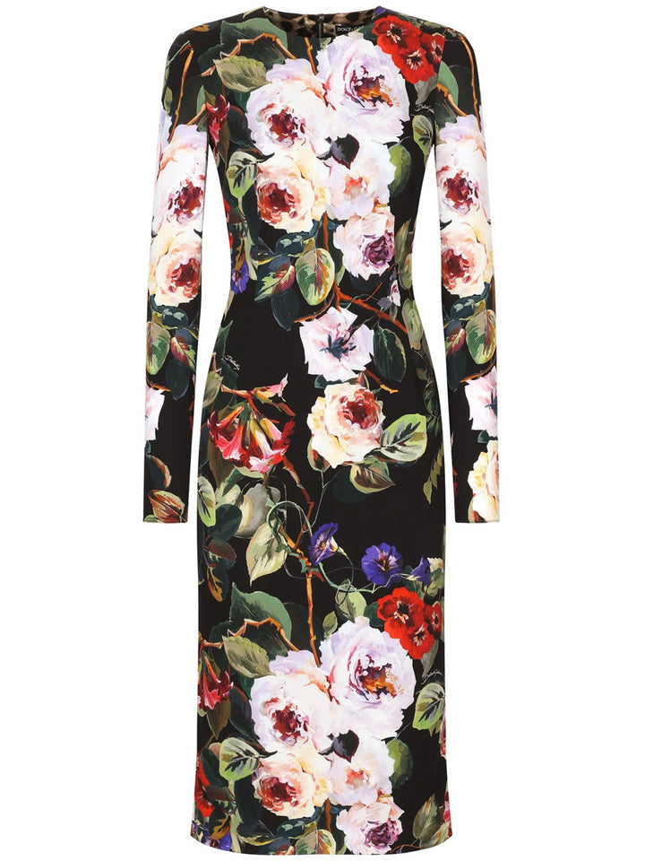 Floral midi dress