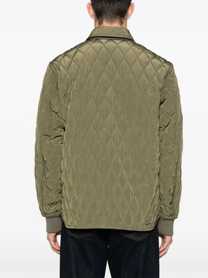 padded quilted jacket