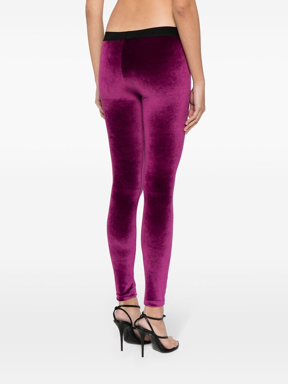 Leggings with logo band