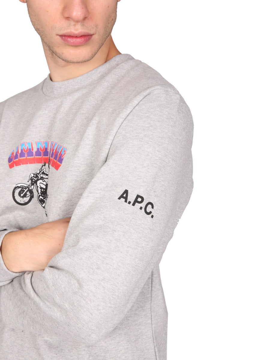 A.P.C. Sweatshirts - Grey | Wanan Luxury