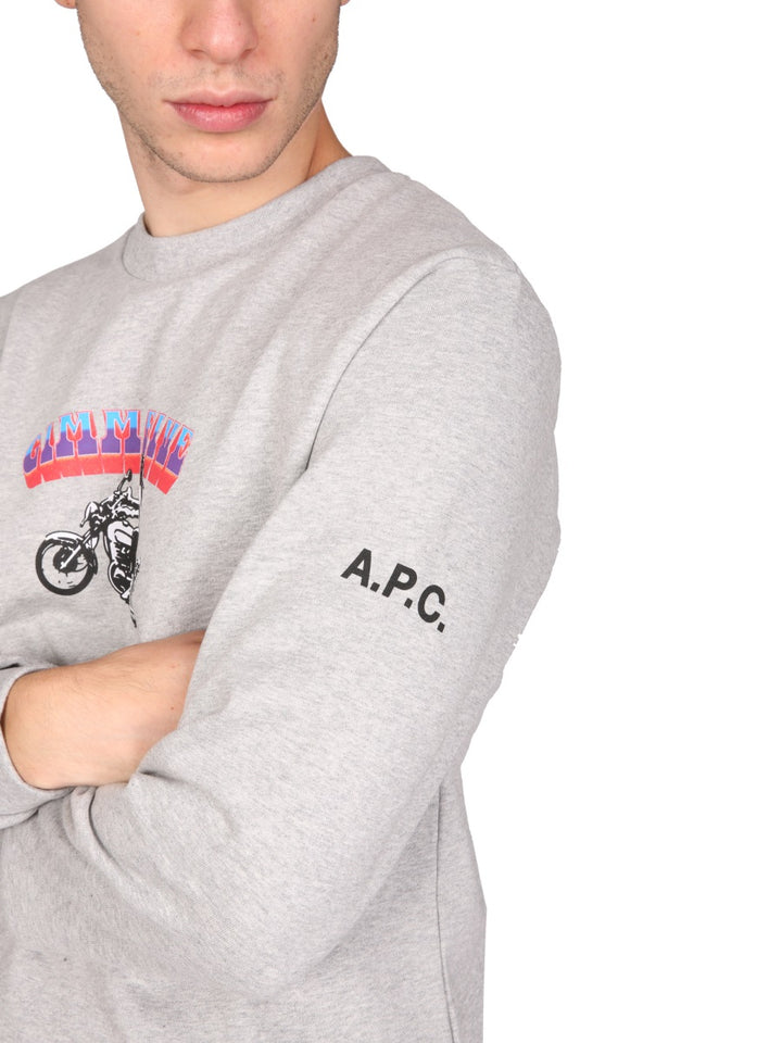 A.P.C. Sweatshirts - Grey | Wanan Luxury