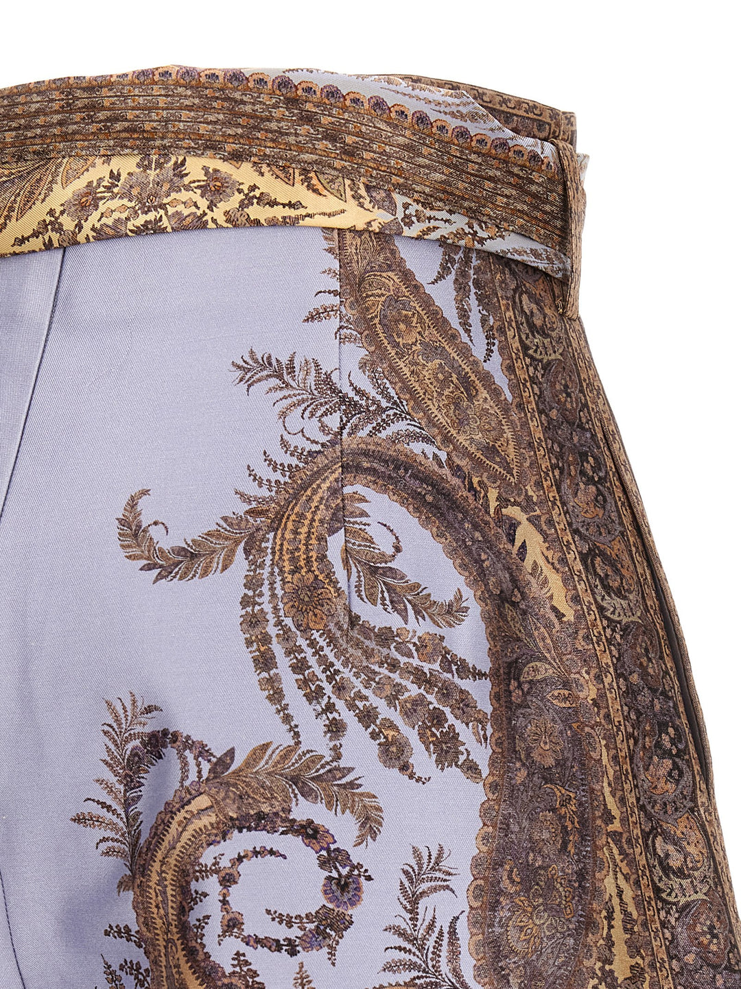 Zimmermann Hypnotic Flat Front Bermuda and Short - Purple | 1029d31fc13df541b99a2a85376823a12cb4dc88