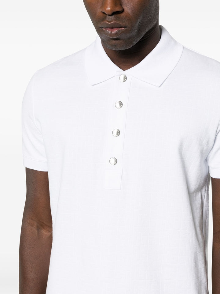 Monogram polo shirt