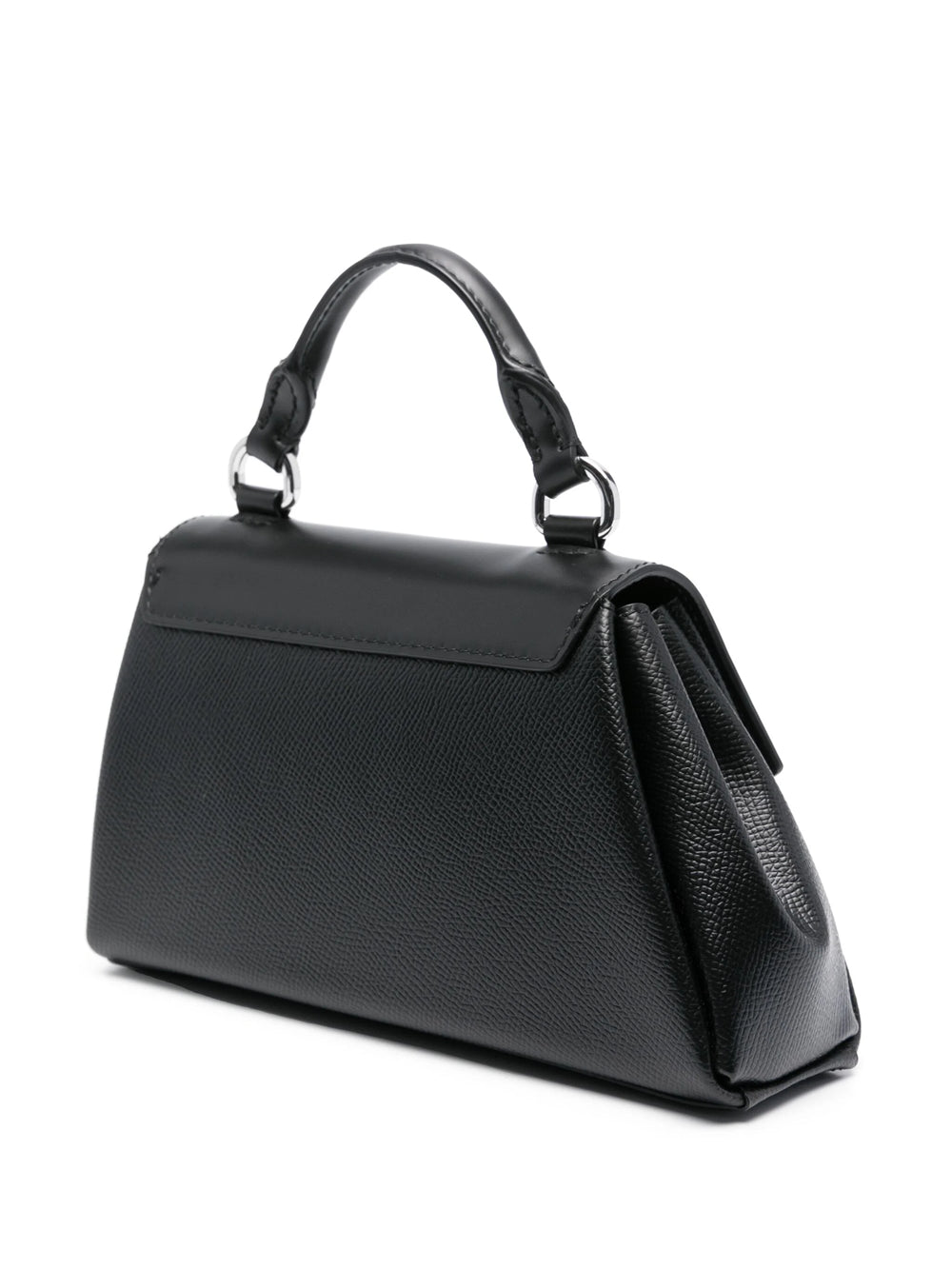 Asymmetric mini Snatched bag