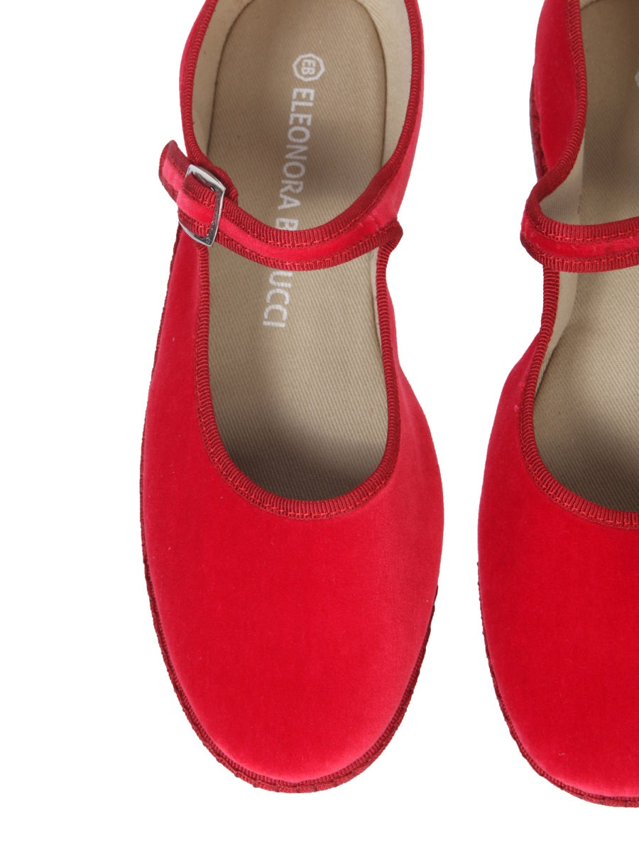 Friulane Flat Shoes - Red | Wanan Luxury