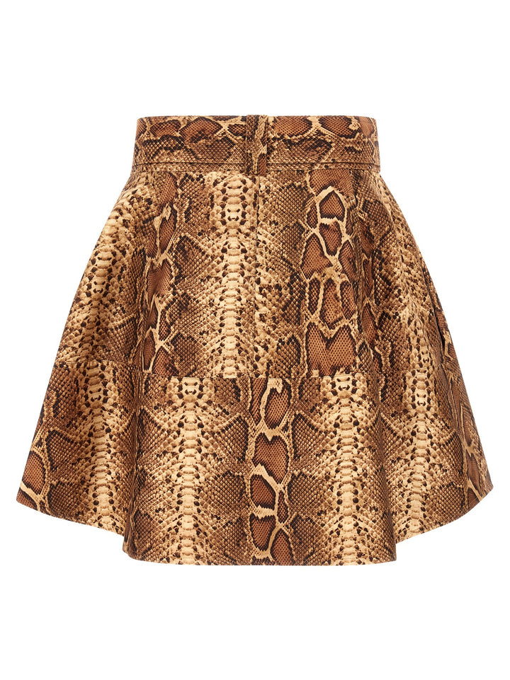 Zimmermann Hypnotic Utility Mini Skirts - Brown | 05c14d301e6090d391c9473ada79ae2e27b93ebb