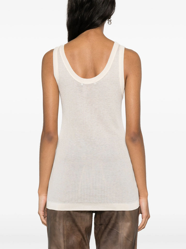 Seamless rib tank top