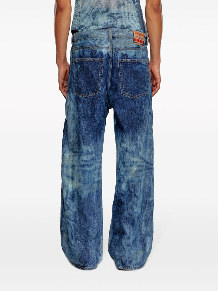 D-Rise straight jeans