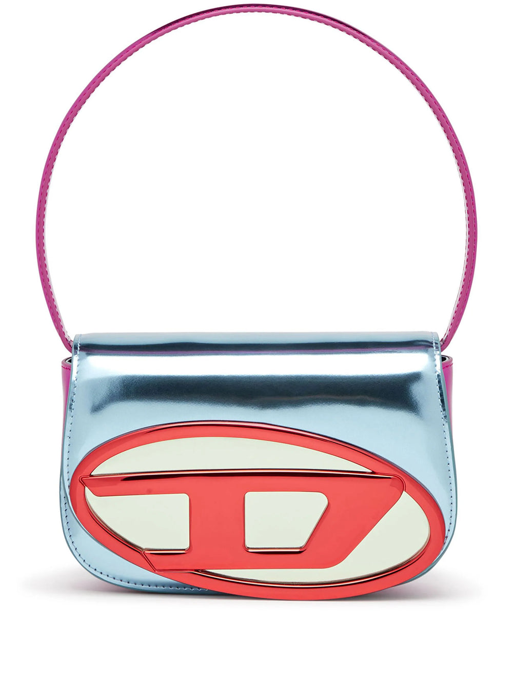 1DR shoulder bag with mirror finish