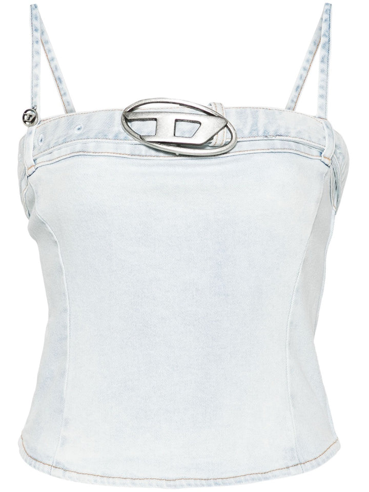 De-Lucy-S denim tank top