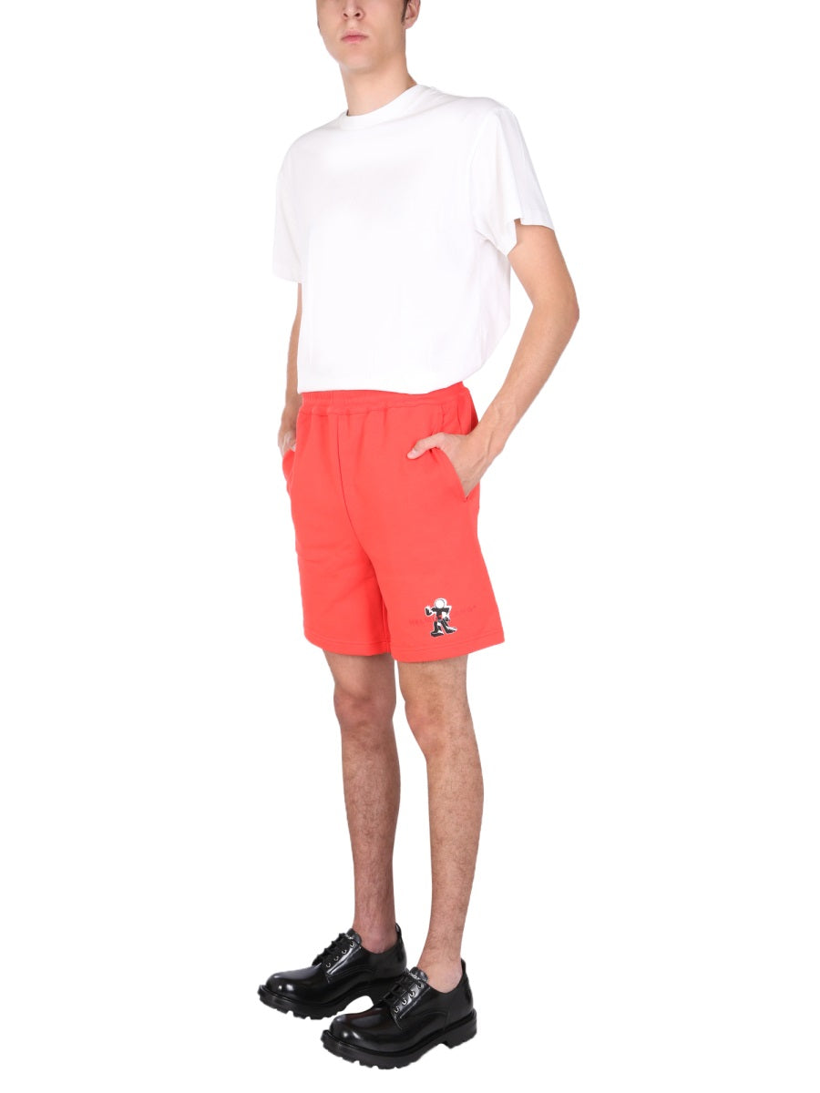 Helmut Lang Shorts - Red | Wanan Luxury