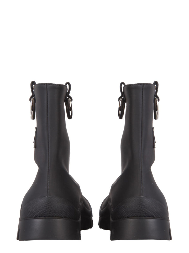 MSGM Boots - Black | Wanan Luxury