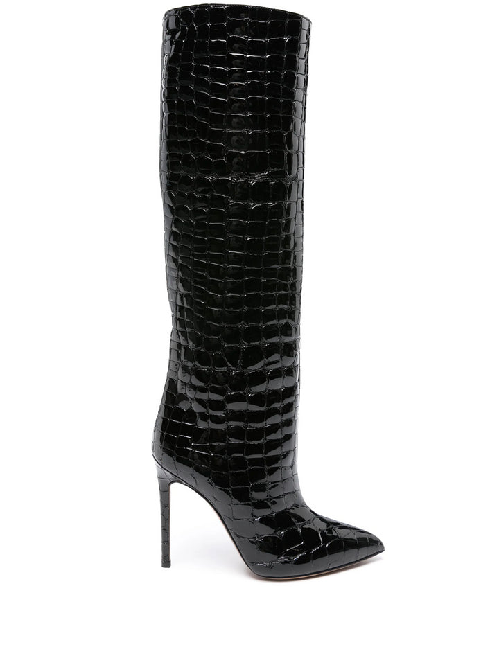 115mm crocodile effect boots