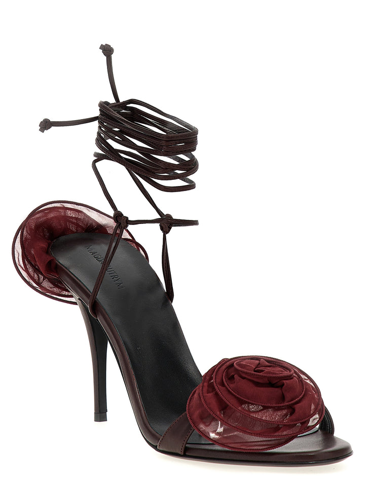 Re25 Sandals Bordeaux