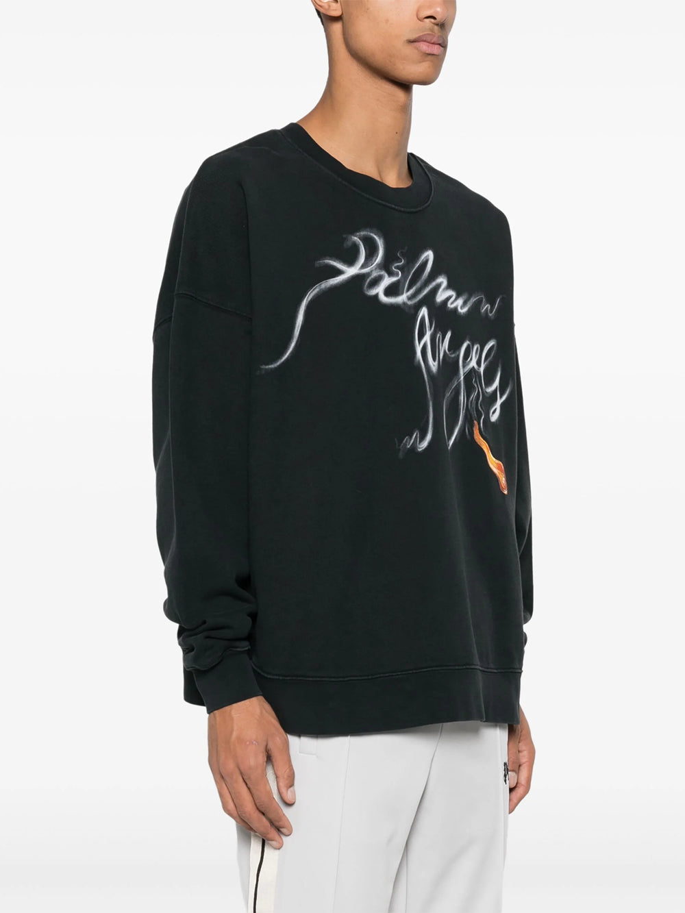 Foggy sweatshirt with print