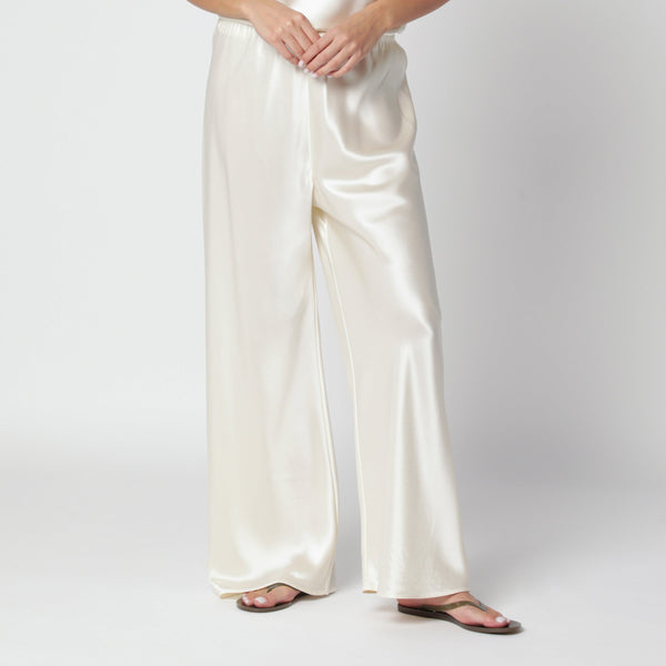 Vanilla Bias Satin Trousers In Satin