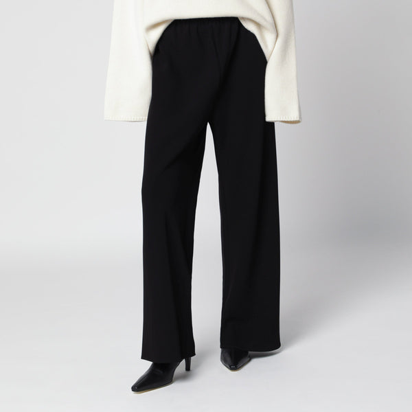 Bea Black Crepe Trousers