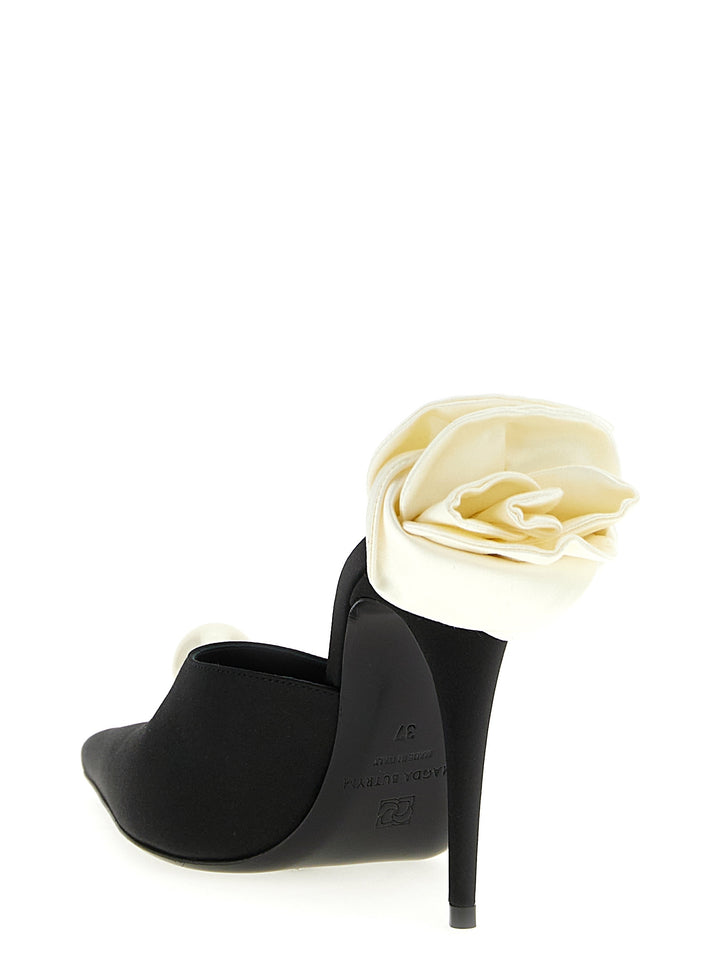 Magda Butrym Satin Mules Pumps - Black | 7ed4bba0bce8d9224284e695c0f0b95b904fd518