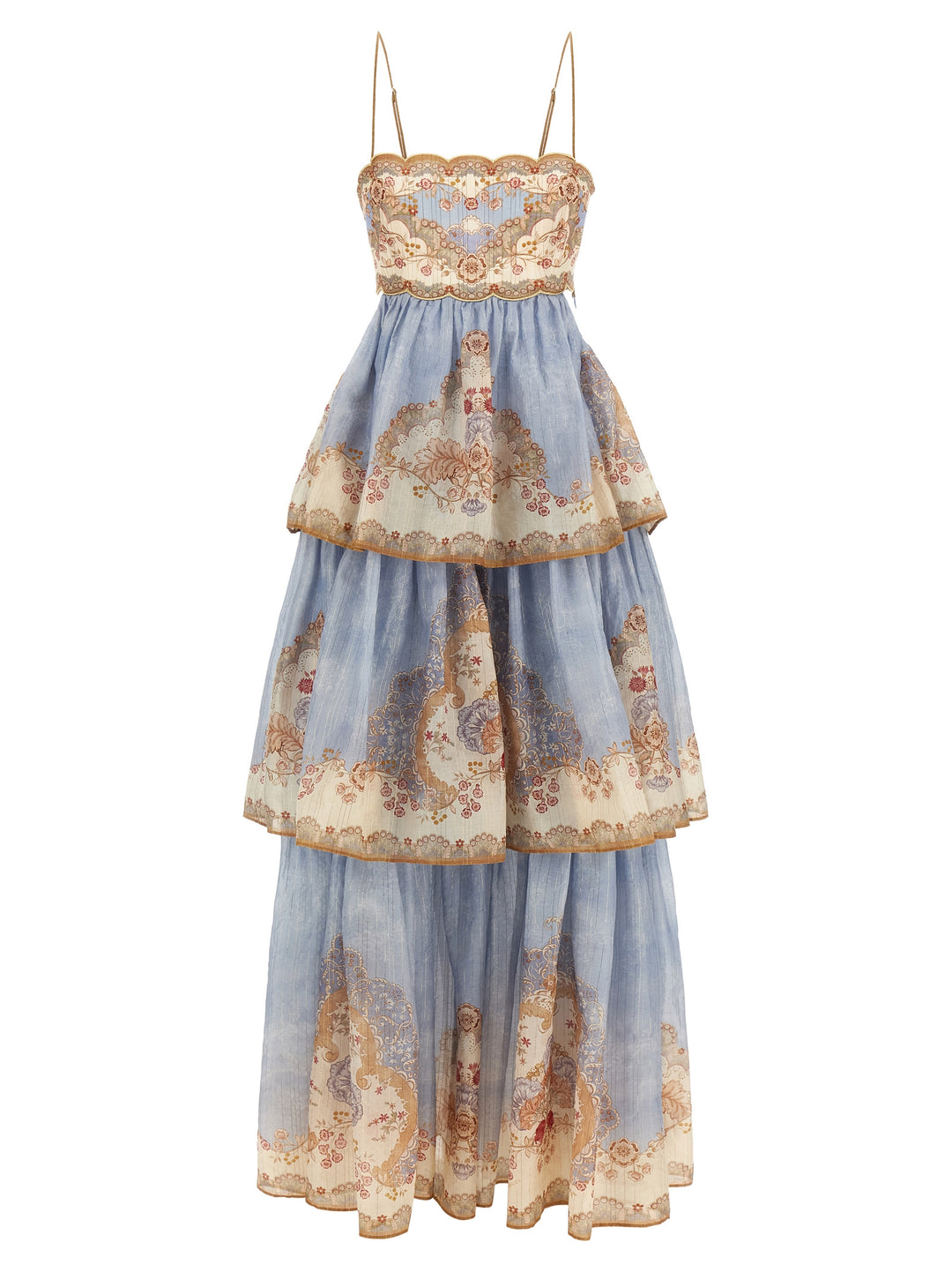 Zimmermann Daylight Dresses - Light Blue | 61ce0a0ebbe8f8f3d4caf5408c5d79cbad930e48