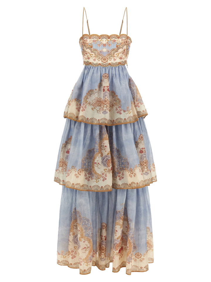Zimmermann Daylight Dresses - Light Blue | 61ce0a0ebbe8f8f3d4caf5408c5d79cbad930e48