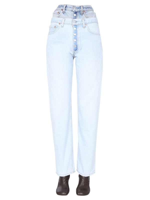 Double Waisted Jeans