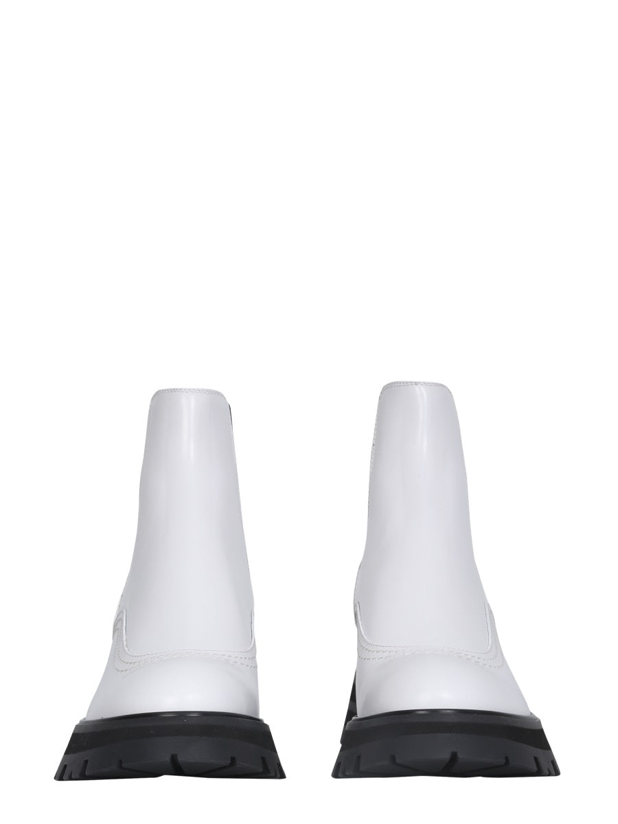 Alexander McQueen Boots - White | Wanan Luxury