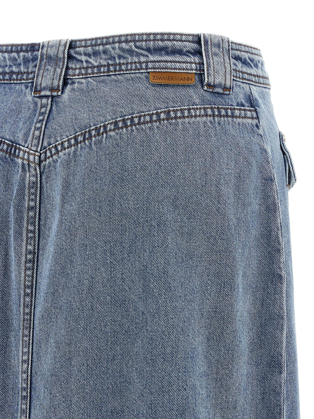 Zimmermann Denim Pencil Skirts - Light Blue | af2b7d5eccb8f80c2acc5cec54b45bb7e529876a