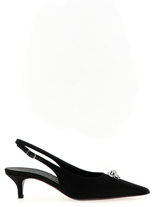 Rosetta Slingback Pumps Black