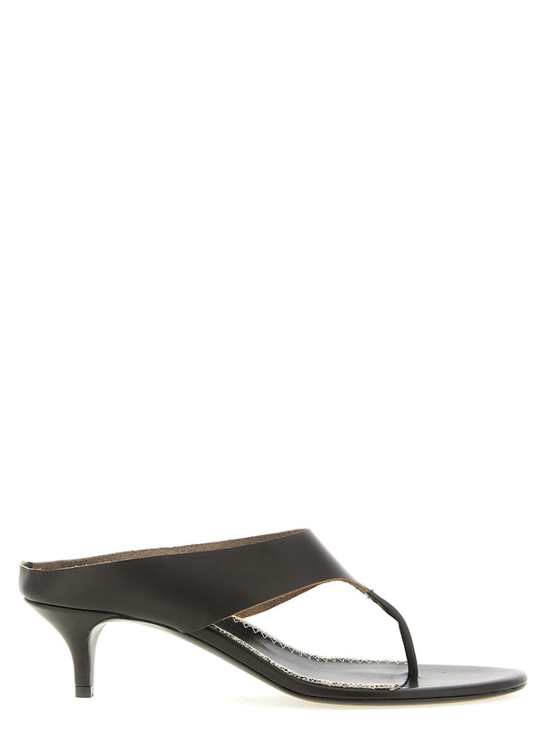 Leather Sandals Brown