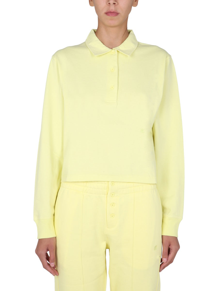 Helmut Lang Polo - Yellow | 94652f2bb914e924a374f9a44115230260d544d1