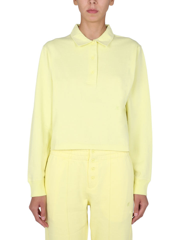 Helmut Lang Polo - Yellow | 94652f2bb914e924a374f9a44115230260d544d1