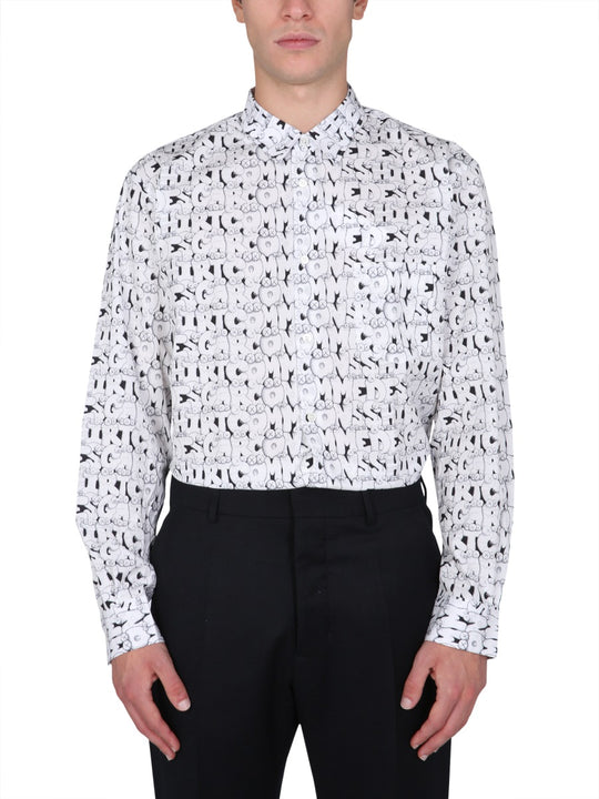 X Kaws Print Shirt
