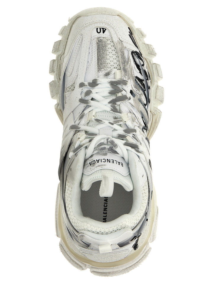 Track Sneakers White/Black