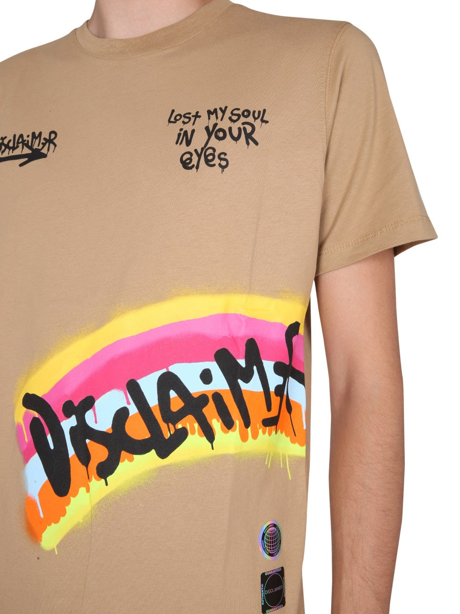 Disclaimer T shirts - Brown | Wanan Luxury