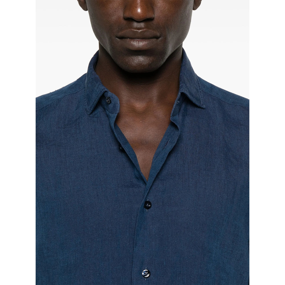 Mazzarelli Shirts - Blue | 0f2eb895bf96eed501e07d8befe205c76002d94c