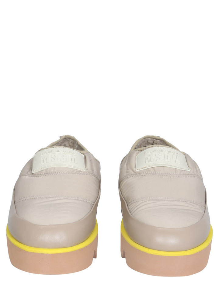 MSGM Sneakers - Beige | Wanan Luxury