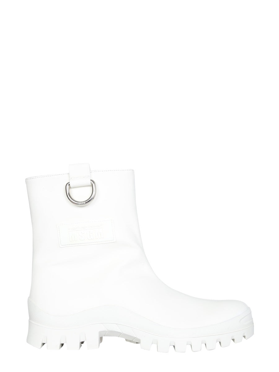 MSGM Boots - White | Wanan Luxury